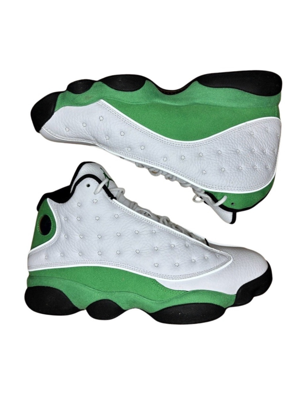 Air Jordan 13 Retro Lucky Green White Black Men’s Size 9 Used